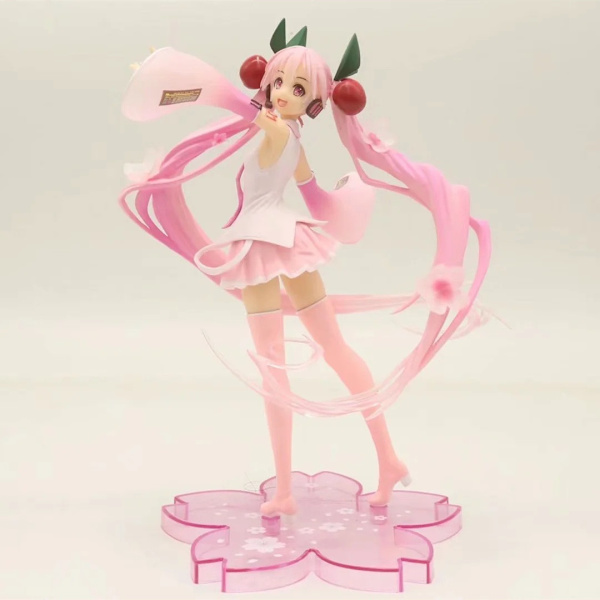 Ny körsbärsblomma Chuyin 22cm, Hatsune Miku handgjord andra generationen
