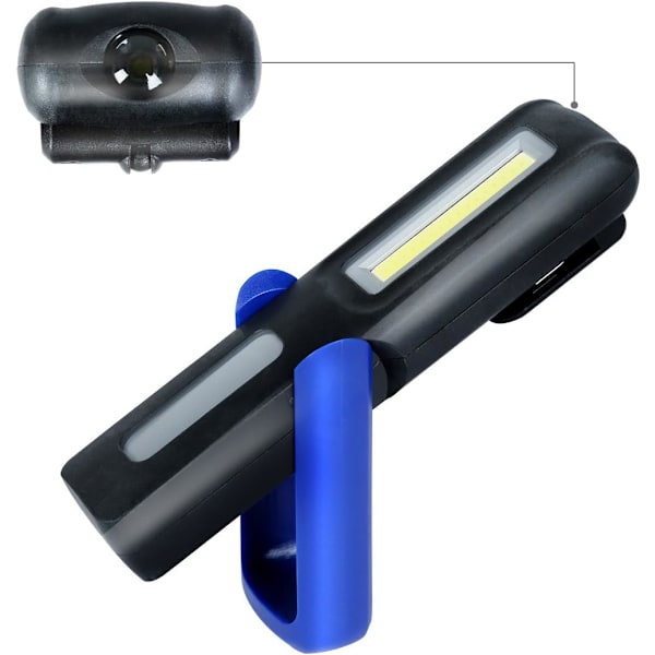 Genopladelig LED-arbejdslampe, bærbar DIY magnetisk værkstedslampe