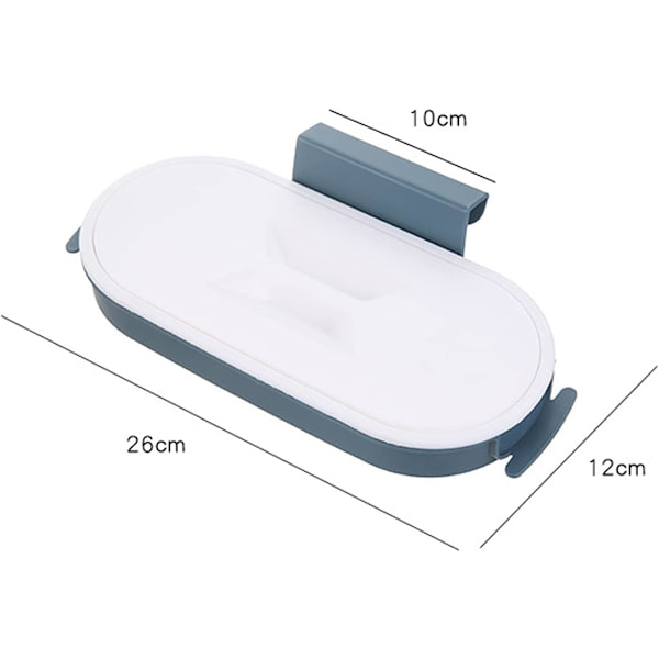 2 stk. Kjøkken søppelposeholder, Plast søppelposeholder, Henge