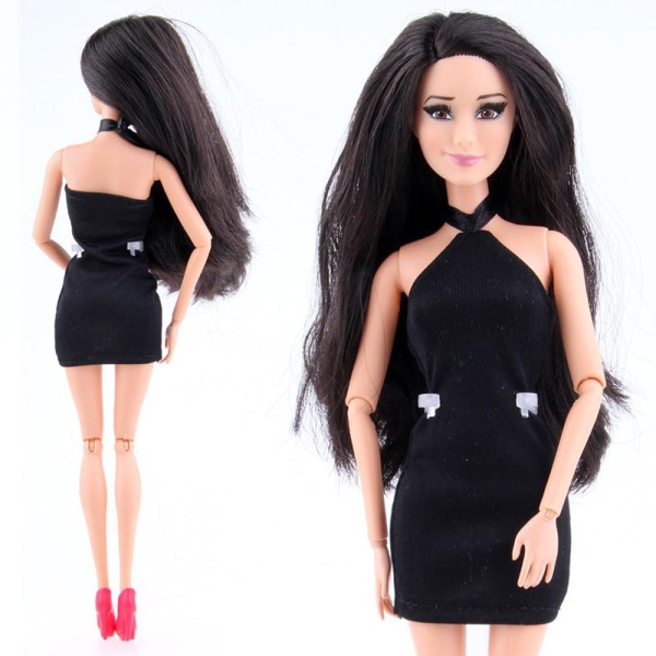 Barbie Kläder 4 delar Kläder Tillbehör Kommer Kläder Lämpliga