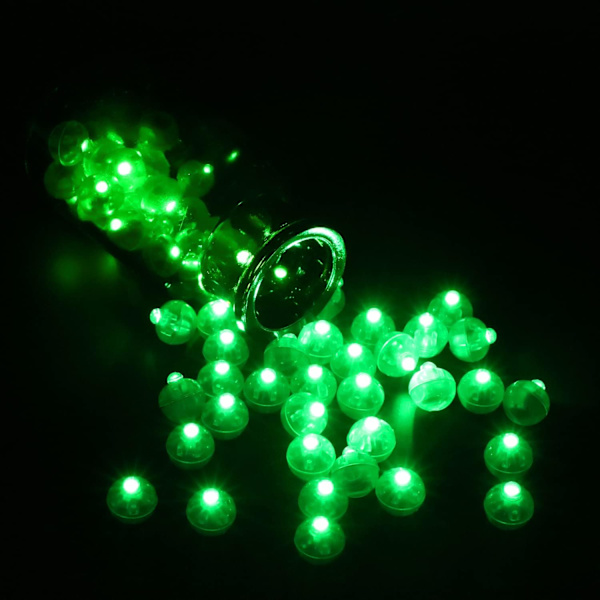 LED Mini Pyöreä Ilmapallovalot, 100 Kpl Mini LED Ilmapallo, Mini Lan