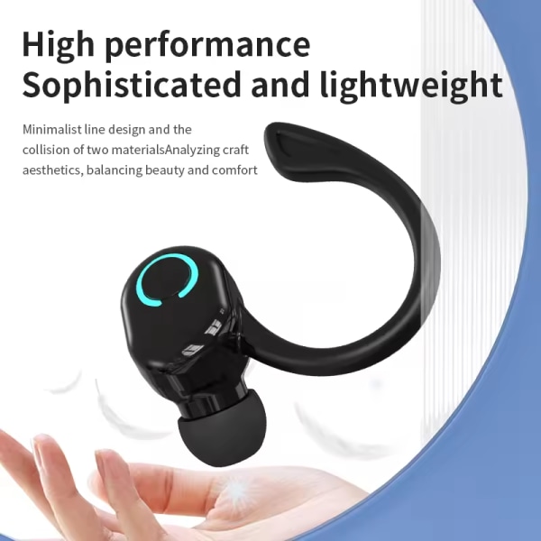 Trådløse Bluetooth 5.2 HIFI-øretelefoner med ørekrok for bedrifter