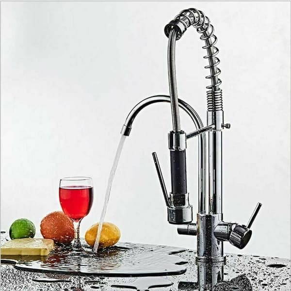 Douchette de robinet de cuisine en laiton, douchette d'évier de cuisine rétractable