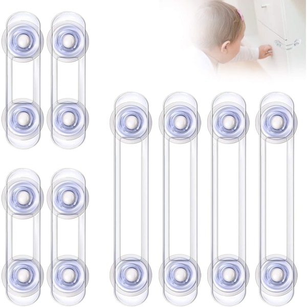 Säkerhetslås för baby, säkerhetslås för lådor, skåp, dörrar