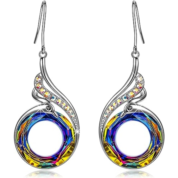 Sterling Sølv Øredobber for Kvinner Nirvana of Phoenix Dråpe Dangle