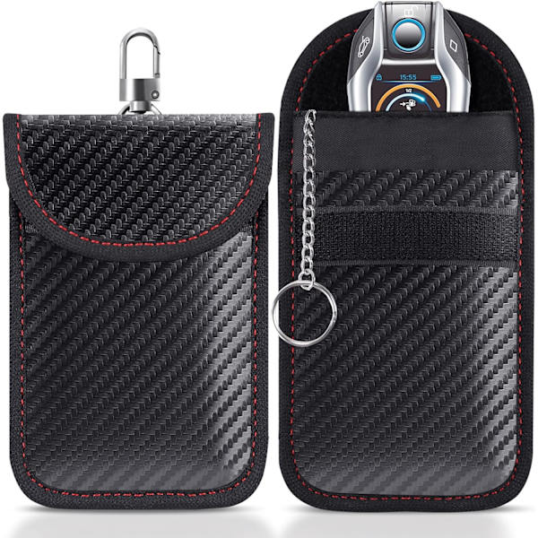 2 kappaleen RFID-signaalin estolaukut autoavaimille, suojaava c