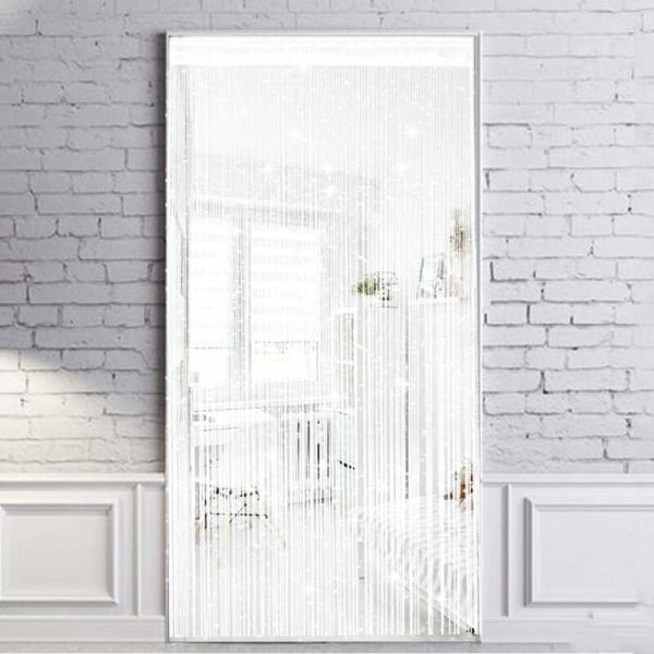 Glitter String Dørgardiner Panel, Fluenetgardin, Døråbninger D
