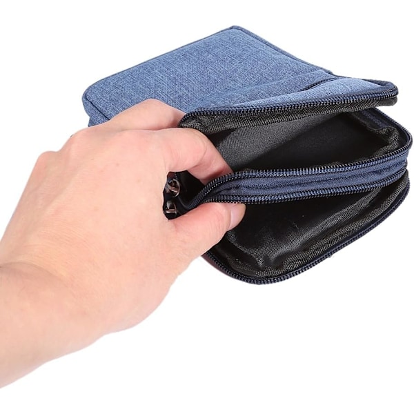 Universaali vyöklipsipussi, 6,3 tuuman denim-rentoilaukku, retkeily