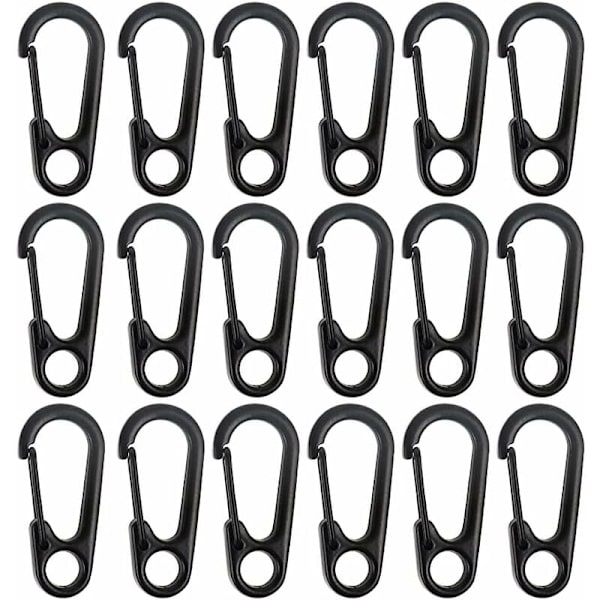 Mini zinklegering karbinhake klättring nyckelkedjor klättringsklipp för