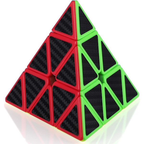 Kolmion muotoinen pyramidi nopeuskuutio 3x3x3, Super Fast Race Rubikin kuutio