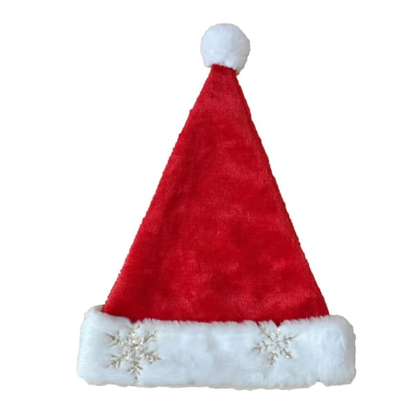 Sequin Snowflake 2-pak, Julehat til voksne og børn, Julemand