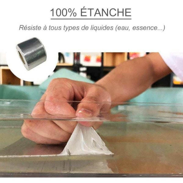 Hyper-resistent og vanntett tape 5cm5M