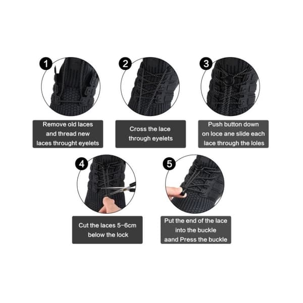 [3-pack gröna] Självlåsande elastiska skosnören, reflekterande