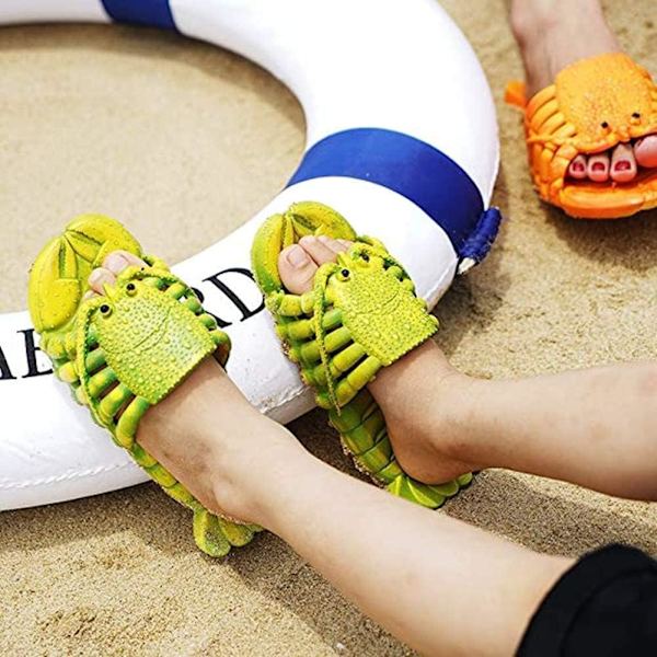 Hummeritossut Kesä Hauskat Eläin Flip Flops Lapset Söpö Ranta S