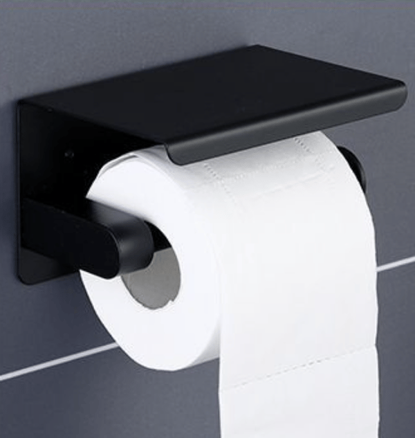 Uperforert toalettpapirrullholder i rustfritt stål, 14 * 10