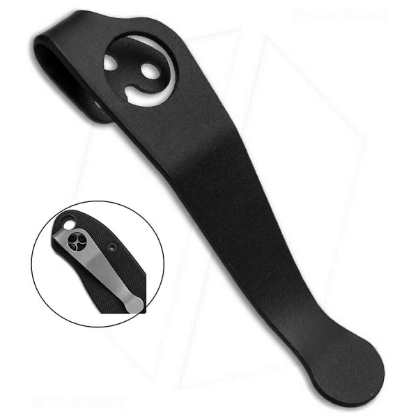 Holdbar C223-legering CNC-lommeklips bakklemme for Spyderco Para3