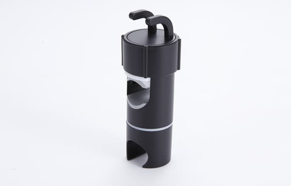 (Svart) Hånddusjholder 16-27MM med justerbar diameter krom