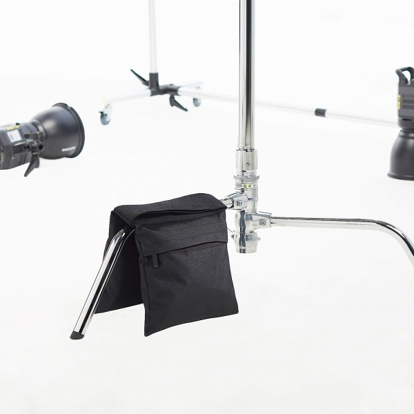 4-pakning, Black Basics Fotografisk Tom Sandbag For Light Stands