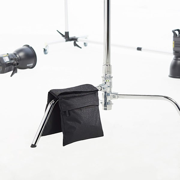 4-pakning, Black Basics fotografiske tomme sandsekker for lysstativer