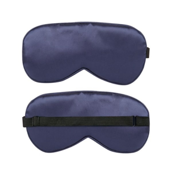 1 st lyxig siden sovmask - marinblå
