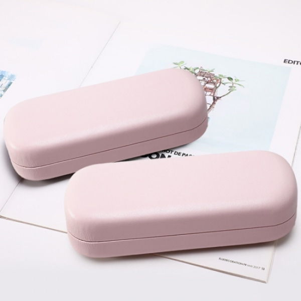 1 stk Hard Shell Etui, Bærbar Glitrende Etui Rosa