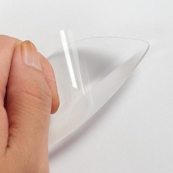 3 par silikone gel buestøttefod trekantet buepudekile