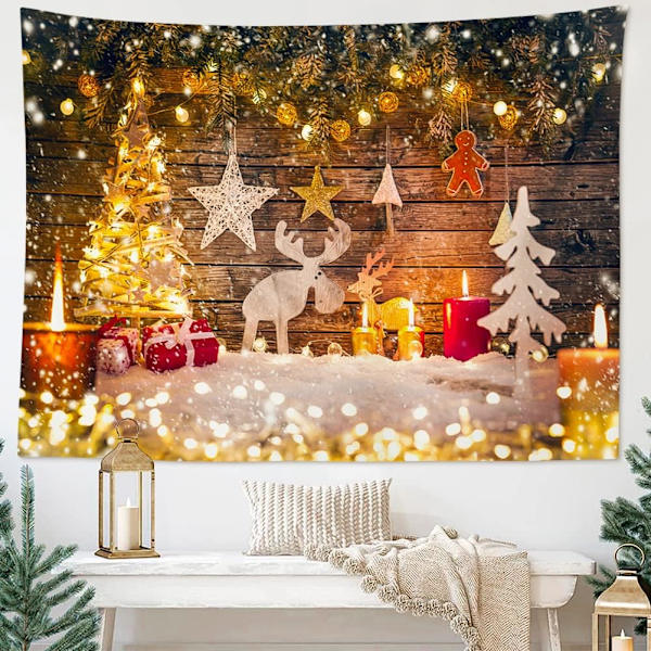 1 kpl 150 x 130 cm (Hirvilahja) Seinävaate Huoneen sisustus Tapestr