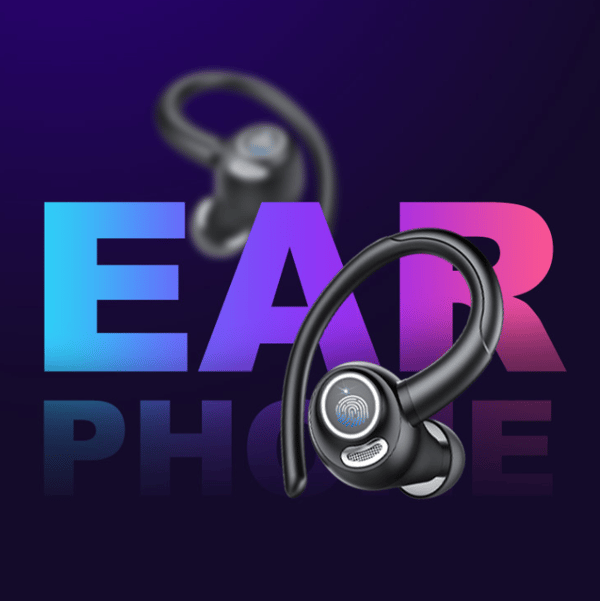 LED-skærm Bluetooth-headset med støjreduktionsfunktion CVC8.0