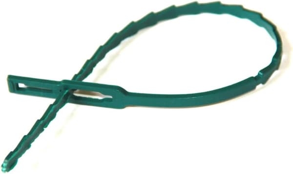 50 st justerbara växtbindningar flexibla plastträdgårdsbindningar Hjälp Su