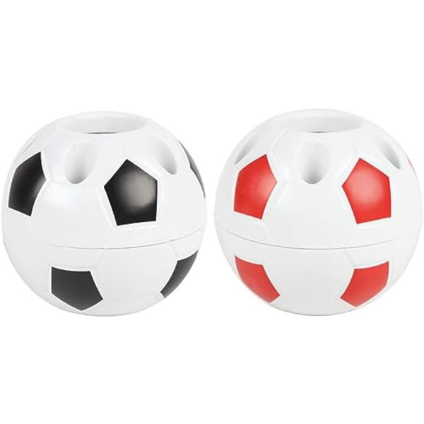 Kreativ fodbold penneholder skrivebord 2 stk. multifunktionel penneholder