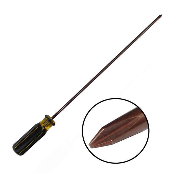 2 kpl 300 mm pitkä Phillips- ja litteäpäinen ruuvimeisseli