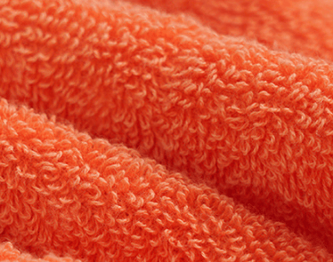 35cm*75cm, orange, håndklæde og badehåndklæde, tyk bomuld, absorberende