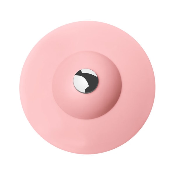Halkaisija 10cm, (vaaleanpunainen) 1 kpl, silikoninen cover, kylpyammeen cap,
