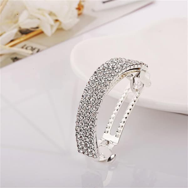 Rhinestone hårklips, 8 stk, rhinestone hårklips, bryllup h