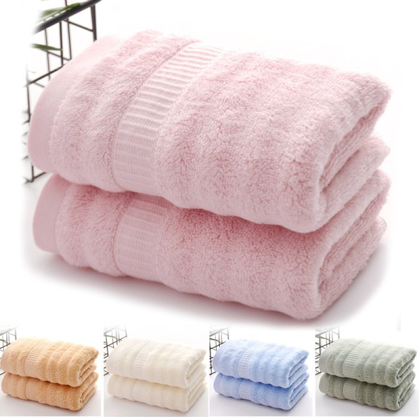 5-piece set of 34 * 75cm water wave satin stall bamboo fiber towe