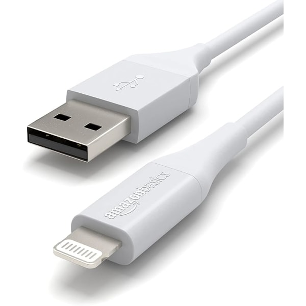 Ladekabel, ABS USB-A til Lightning, MFi-sertifisert, for Apple i