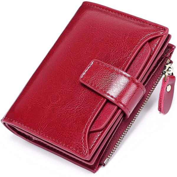 Women's Wallet Genuine Leather Slim Coin Purse Coin Women Zipper