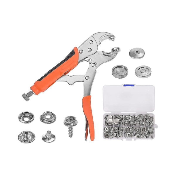 Snap Fastener Kit Adjustable Pliers For Snap Buttons,snap Fastene