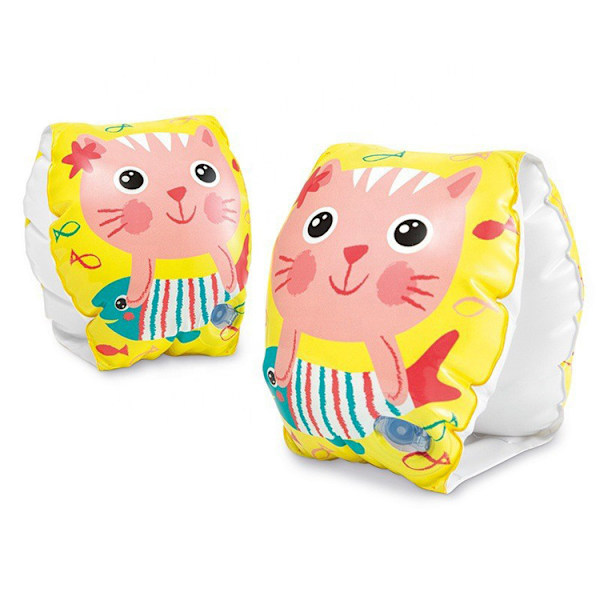 1 par Happy Cats-armbindlar Flerfärgad L