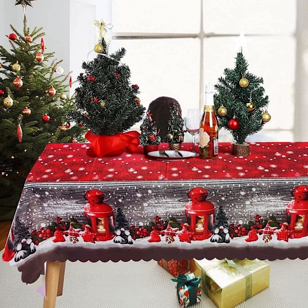 Julduk, 180 x 150 cm rektangulär lång julduk