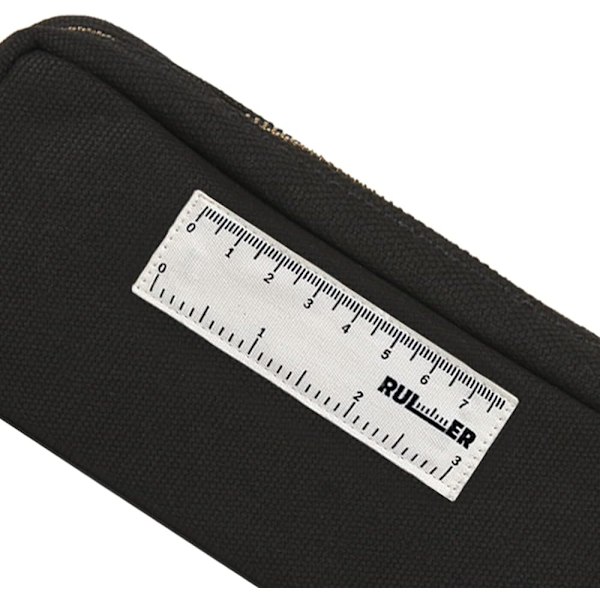 Premium Canvas Pennfodral Hållbart Canvas Multifunktionellt Pennfodral