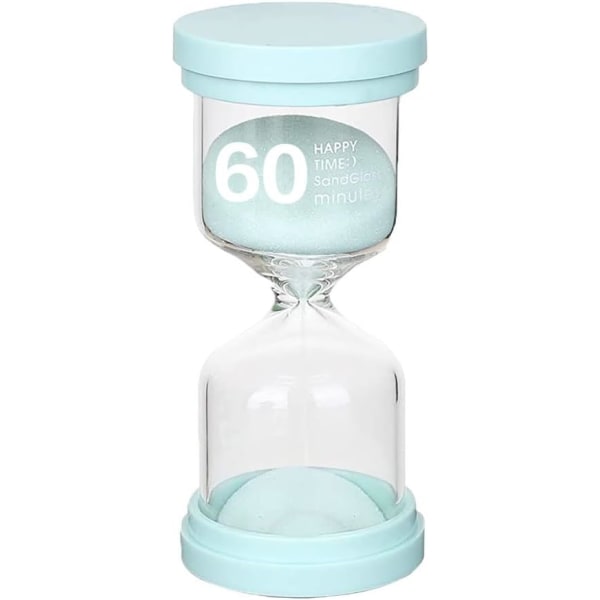 Sandglass Timer 60 Minutes Green Hourglass hiekkakello lapsille c