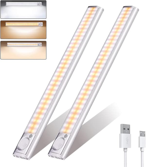 160LED USB-laddningsbar inomhus rörelsesensorlampa, rörelsesensor
