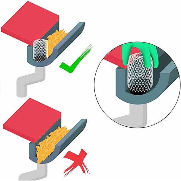 4 stk. aluminiumsil for takrenner, metall sil for takrenner, utvidbar