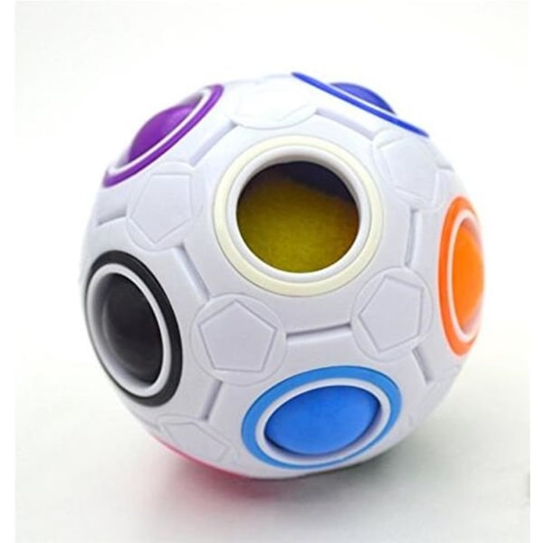 Magic Ball Puzzle Cube Pop Regnbågsleksaker för vuxna Stress relief