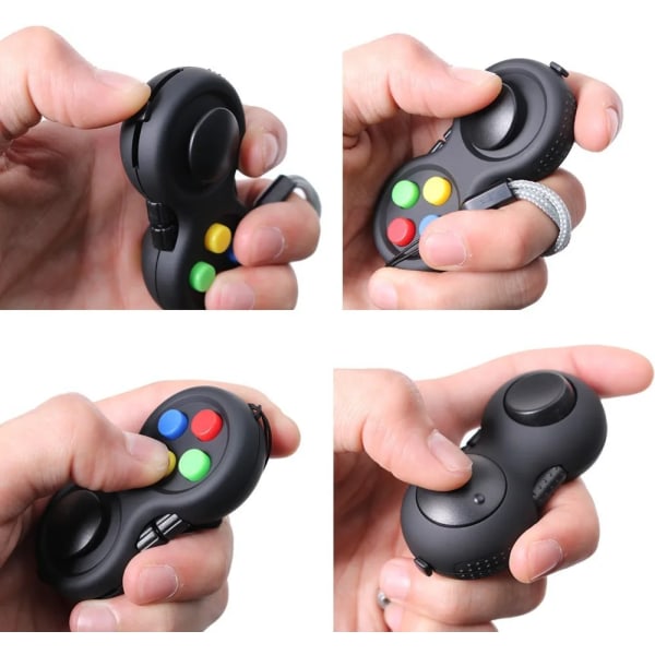 8-toiminen Fidget-lelukuutio, stressiä lievittävä ADD HD Au