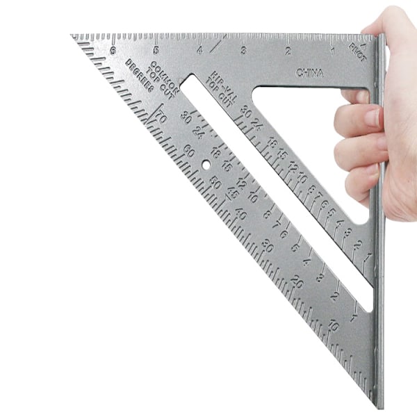 Trekant lineal rustfrit stål kombinationsbeslag -45/90 grader