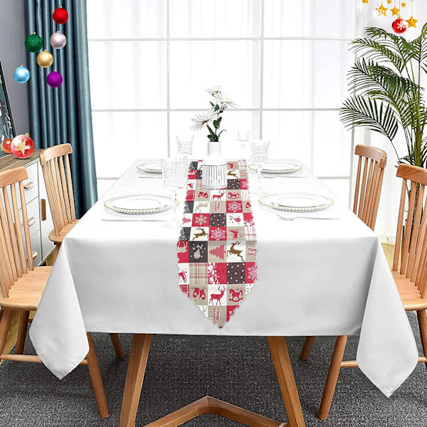 Julebordløber, julebomuldslinned bordløber, Christ