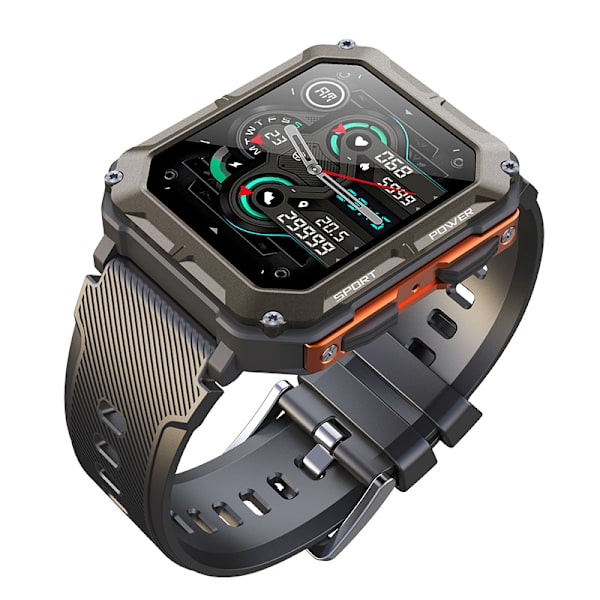 Ny C20pro Bluetooth-samtal Smart Watch Utomhus Tre Proof Sports
