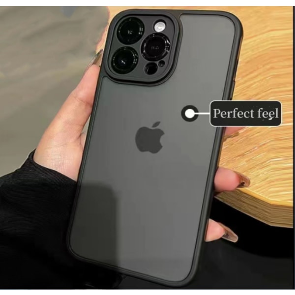 1 pakkeSkall kompatibel med iPhone 15 Pro, med matt overflate